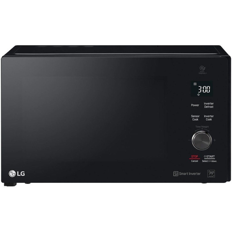ماکروویو ال جی ۴۲ لیتری رنگ دودی مدل MH8265dIS گریل دار